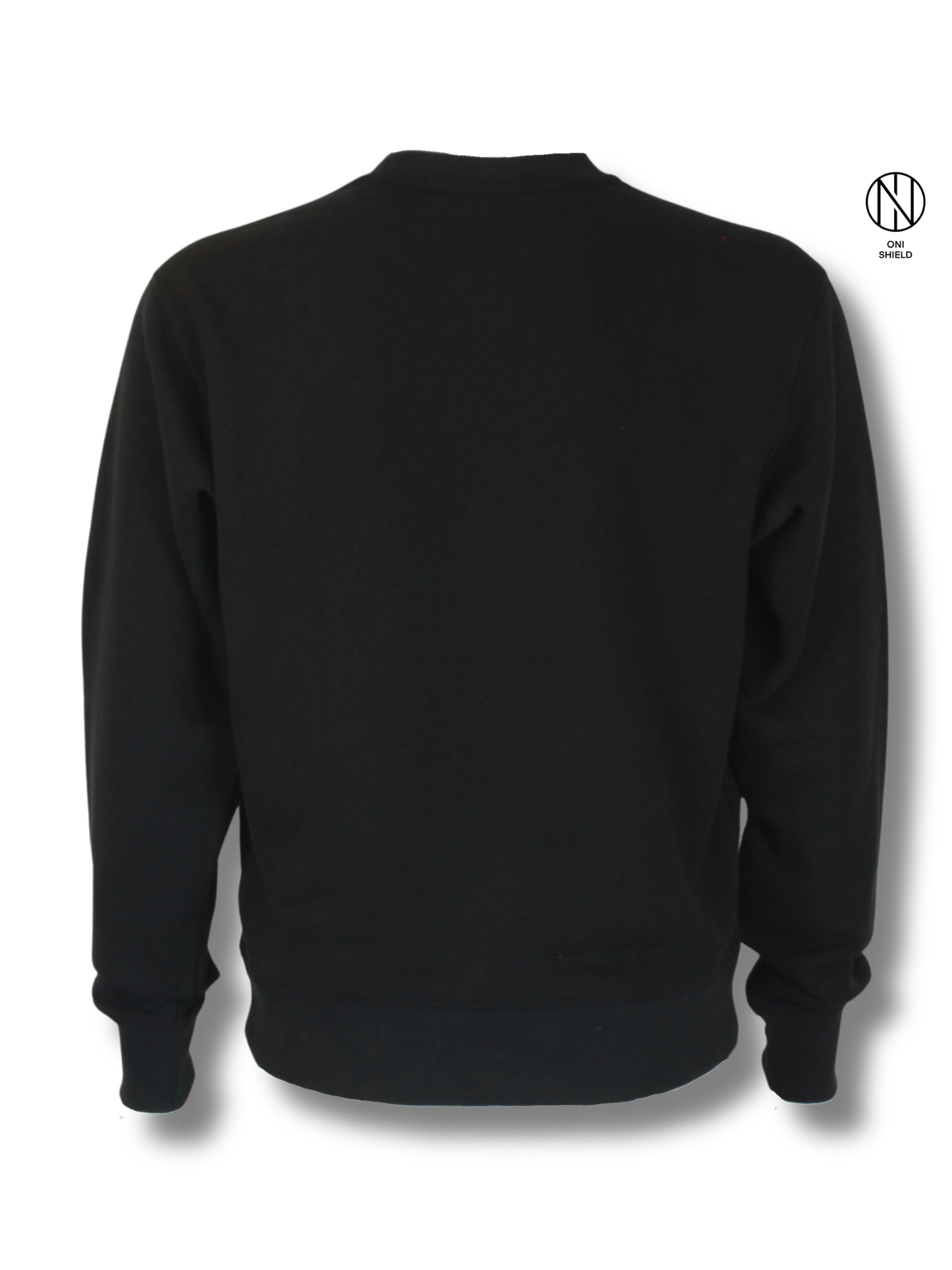 Oni shield black sweat shirt